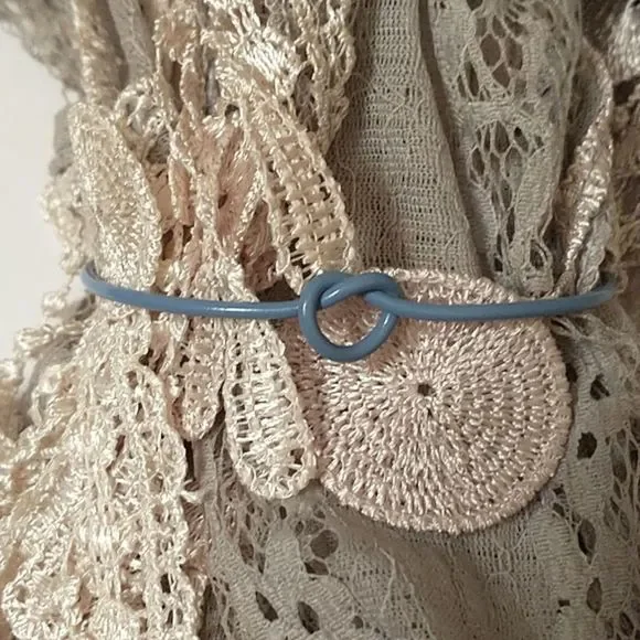 🎈3/$12 Blue Knot Cuff Bracelet! - Picture 1 of 3